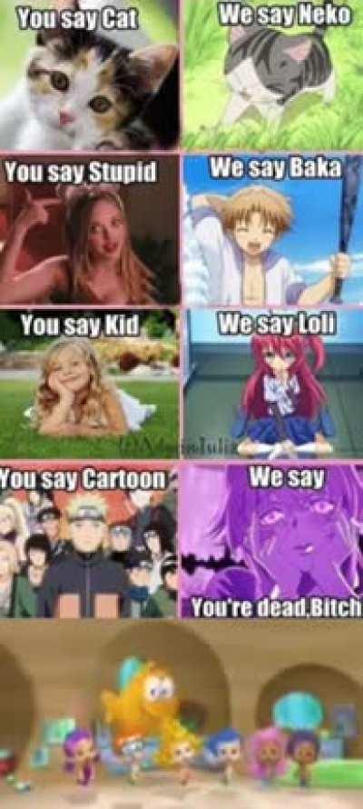 what watching anime does to an mf