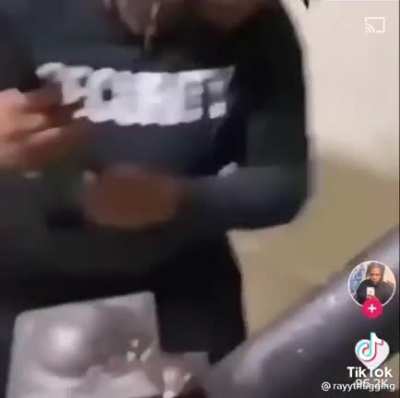 Tried to get a pic with tee grizzly but this happened