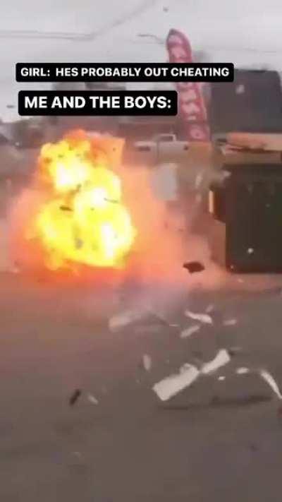 Just a small firecracker...