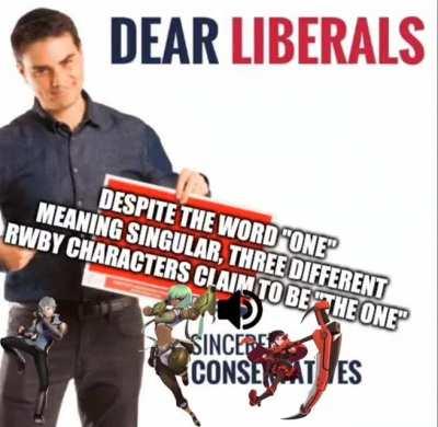 the glorious bosom of Benjamin Shapiro's direct female relative