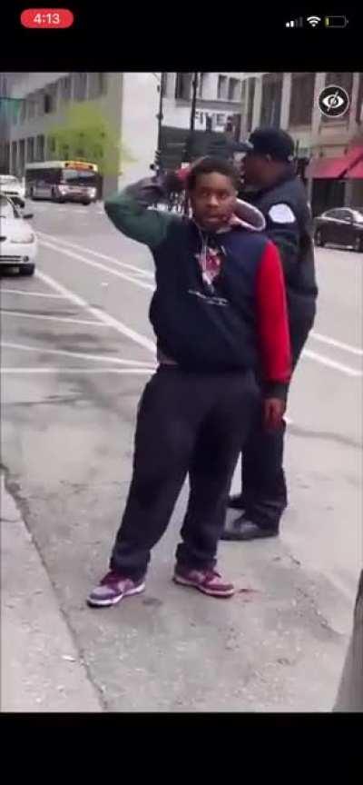 Uncut lil Reese vid. U can see the neck tatts