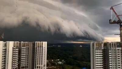 Storm clouds today afternoon
