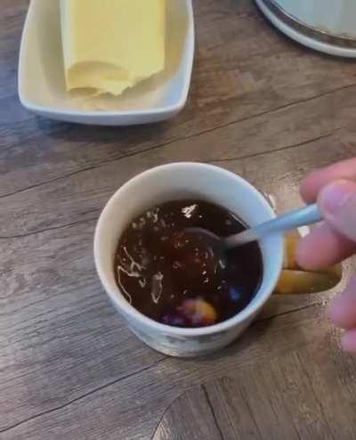 I had a costumer who asked me to blend his coffee with butter. No ice. Just blend it and put it back in a cup. I don’t know if this taste good, but I thought it was funny