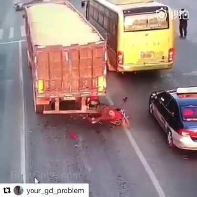 Didn't even slow down!