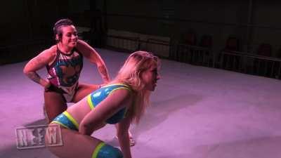 Cece Chanel uppercut from behind by Solo Darling