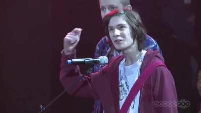 Felix Lengyel at Minecon 2012 pepelaugh