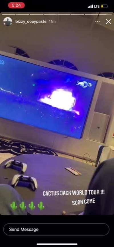 Cactus Jack World Tour LETS GOOO!!!