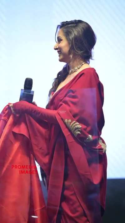 Stree Shakti in Red for Thamma