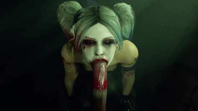 Cassie Quinn blowjob (Vega) [DC/Mortal Kombat]