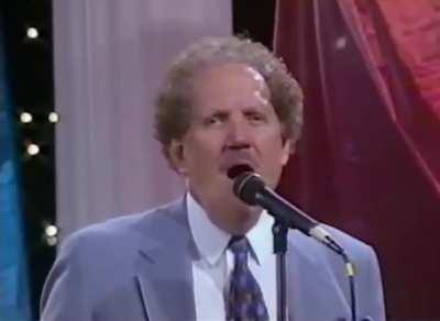 Bass singer Ken Turner hitting a C1.