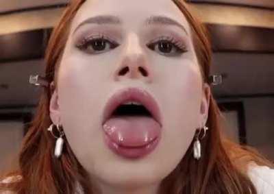 Madelaine Petsch is waiting