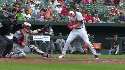[Highlight] [Highlight] O's #3 prospect Jordan Westburg with the ultimately game-winning RBI on a HBP off a 101.3 MPH Duran fastball