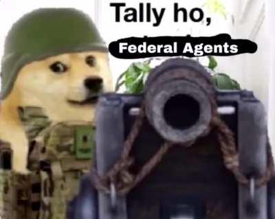 Tally ho, federal agents!