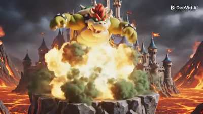 They're making an Bowser fart movie (real)