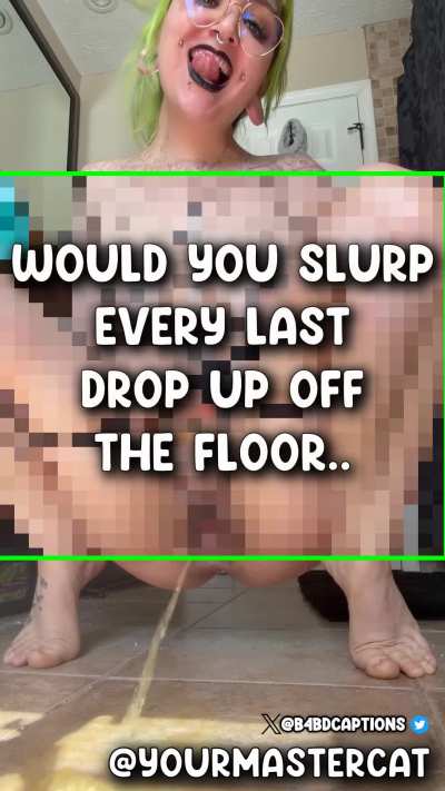 What would YOU do for a taste? 😏