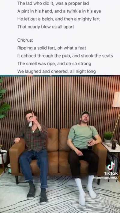 Sean’s favourite song!