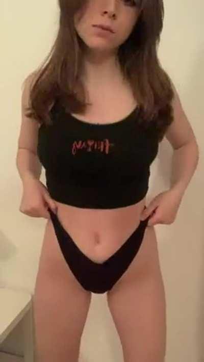 I hope there are older men here who prefer petite brunettes with perfect tits