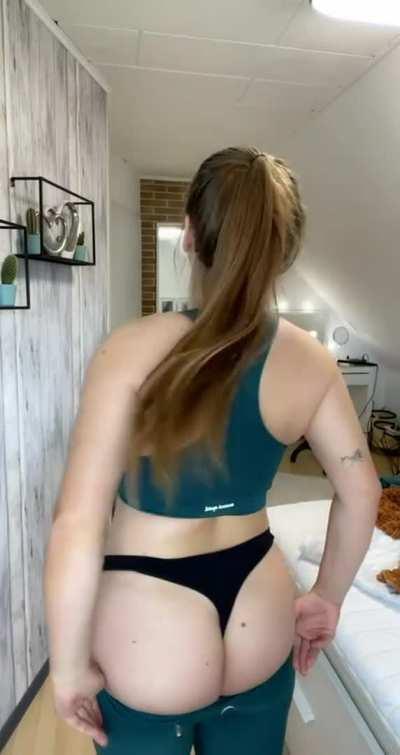 Got really horny after an intense workout