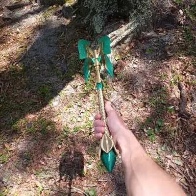 3D Printed Glass Mace