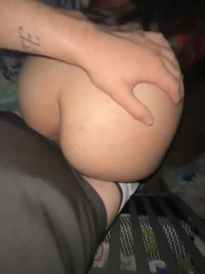 The recoil on her ass 😍