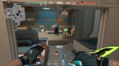 Using the zipline as intended on the new map