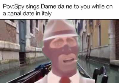 Pretty romantic ngl (Credit for singing spy: Silentmanjoe on youtube)