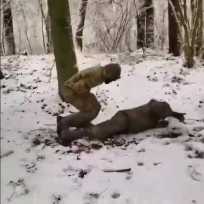 Lowest morale Ukrainian soldiers