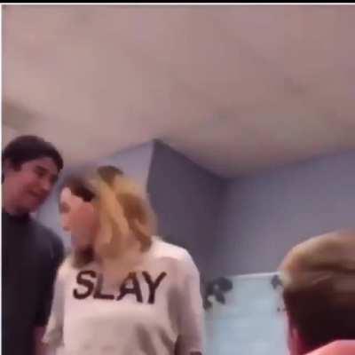 Wow, this girl is crazy…