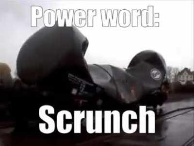 Power word: scrunch in action