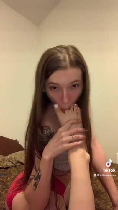 Do my soft soles make your dick hard? 😋