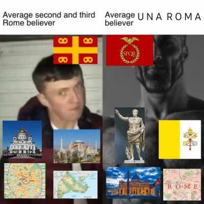 The Orthodox wish they could have the one and only R O M A