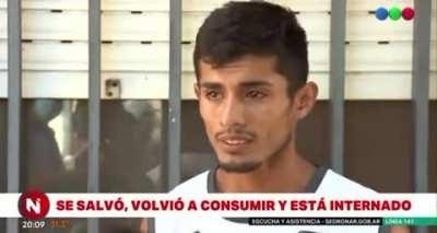 Se Salvo de La Fafafa envenenada...y volvio a consumirla.