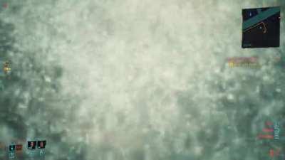 I found a door they forgot to lock, with a giant indoor 