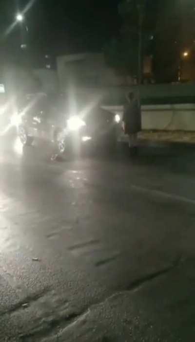 To block the traffic