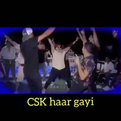 No matter what happens, always enjoy CSK lose