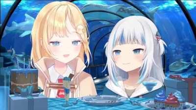 The AmeSame off-collab all summed up in one clip