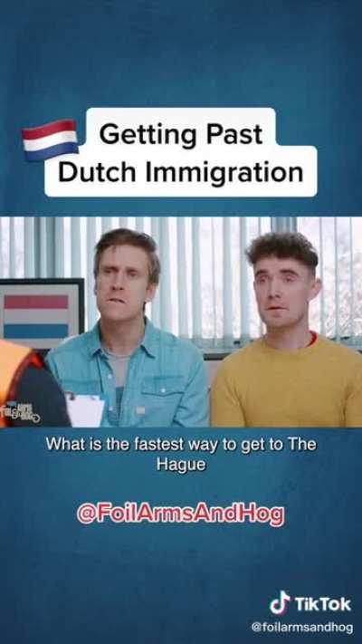 Getting past Dutch Immigration