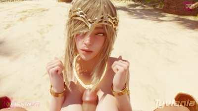 Marika Breast Massage (HentaiVR / tyviania) [Elden Ring]