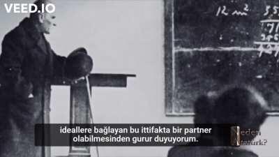 Abd başkanı John F. Kennedy'nin Atatürk'ü anma konuşması(10 Kasım 1963)