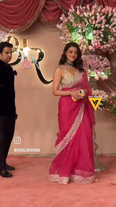 Kajal Agarwal with her husband 