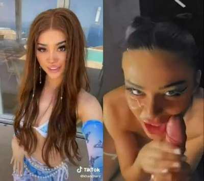 From Tiktok To Sucking Cock 😮