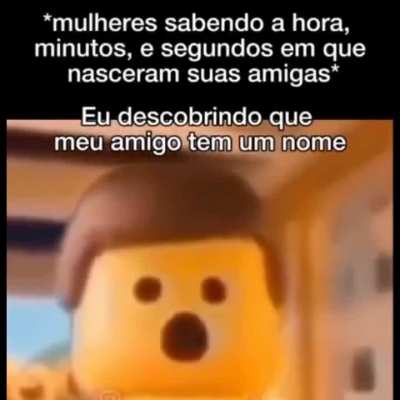 Eu não conheço o nome de quase ninguém da turma 