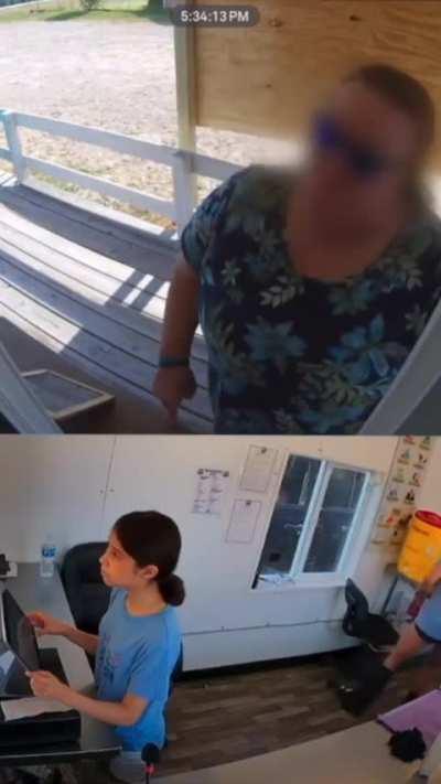 Employee stood up for both of them