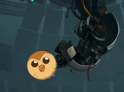 HooDos is warming the neurotoxin emitters Hoot Hoot!  (Special thanks to u/Grouchy_Reaction6393 for creating the original meme) 