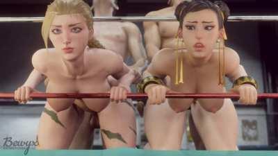 Cammy and Chun-Li - 