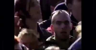 Dudes in a good place, he's feeling the vibe!