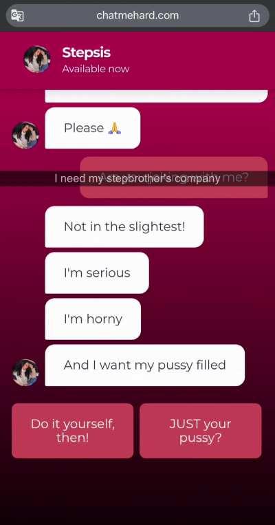 Only my brother can give me what I need