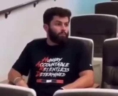 Bucs fans after going from Tom Brady to Baker Mayfield