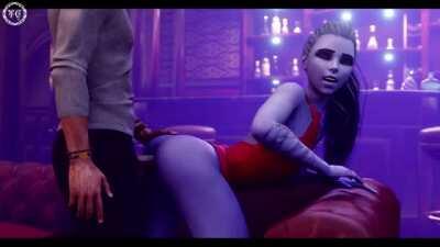 Widowmaker gets raunchy at a local pub (Th3Celtic)