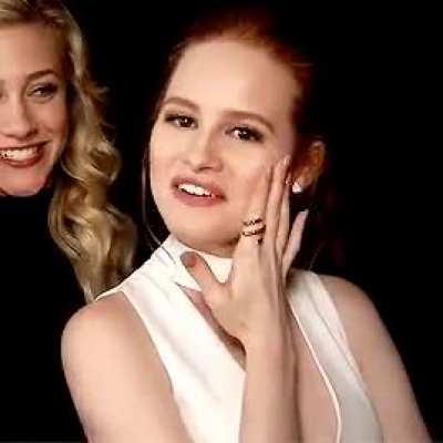 Madelaine Petsch tells you where she wants your load